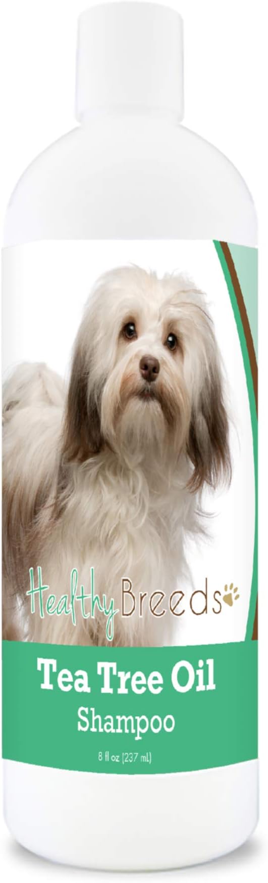 Healthy Breeds Havanese Tea Tree Oil Shampoo – Formulated for Dry, Irritated Skin – Reduce Dandruff – Wintergreen Scent – 8 oz