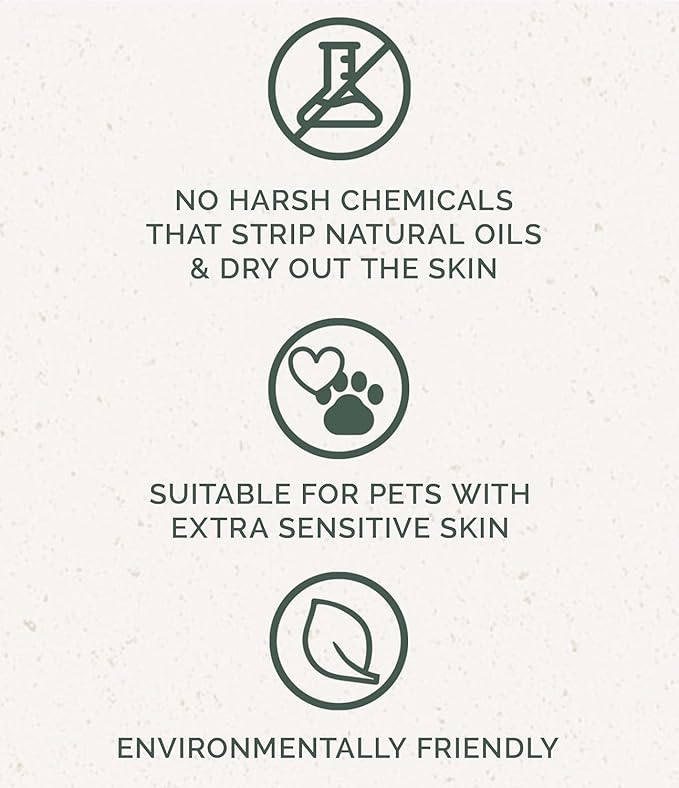 Chagrin Valley Soap & Salve Organic Natural Dog & Pet Shampoo – Unscented & Moisturizing for Dogs with Dry, Sensitive or Itchy Skin – Coconut Milk Conditions the Coat - 3.8 OZ Bar 3PK