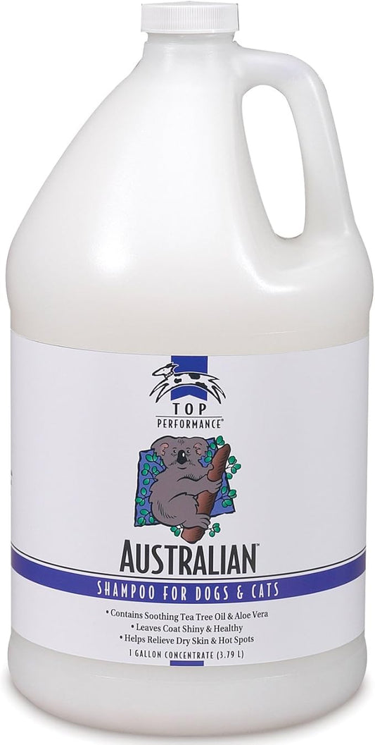Top Performance Australian Pet Shampoo, 1-Gallon