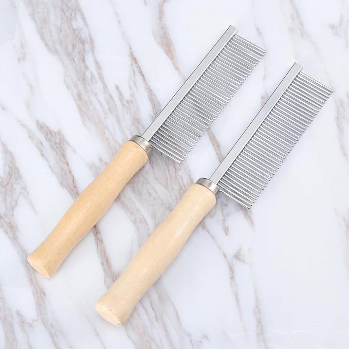 4 Pcs Pet Cleaning Comb Dog Hair Comb Pet Grooming Tool Dog Comb Dog Grooming Comb