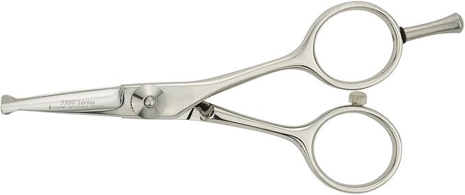 Master Grooming Tools 5900 Series Japanese Stainless Steel Shears — High-Performance Shears for Grooming Dogs - 46-Tooth Thinning Shears, Eye/Ear, 4½"