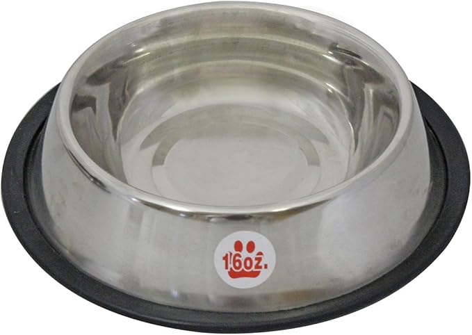 Loving Pets Standard No-Tip Dog Bowl, 64-Ounce