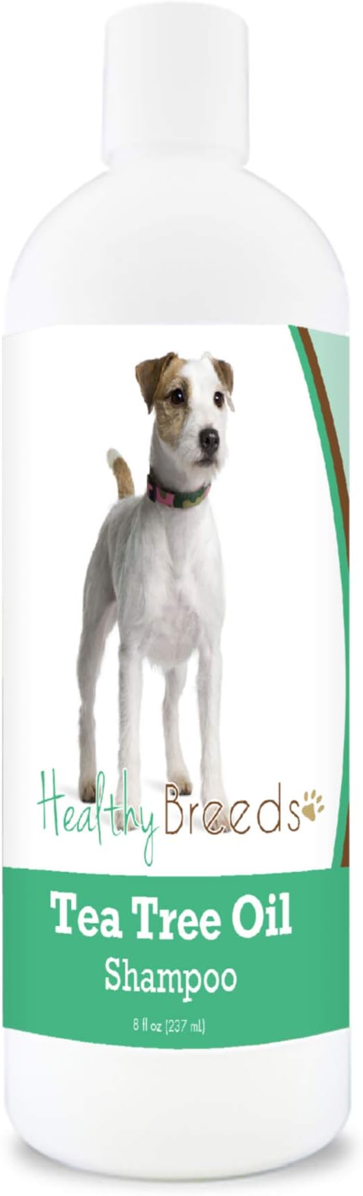 Healthy Breeds Parson Russell Terrier Tea Tree Oil Shampoo – Formulated for Dry, Irritated Skin – Reduce Dandruff – Wintergreen Scent – 8 oz