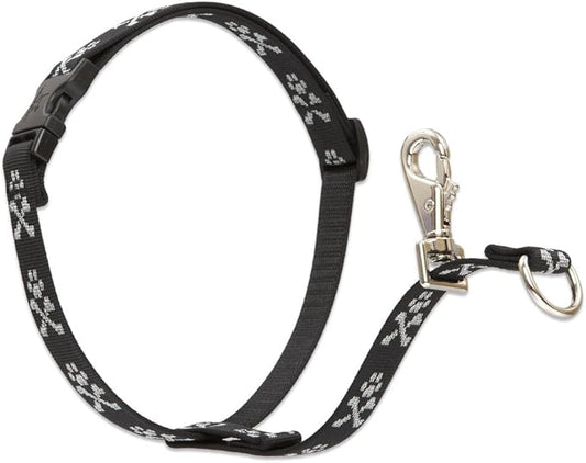 LupinePet Originals 3/4" Bling Bonz 16-26" No Pull Harness for Small-Medium Dogs