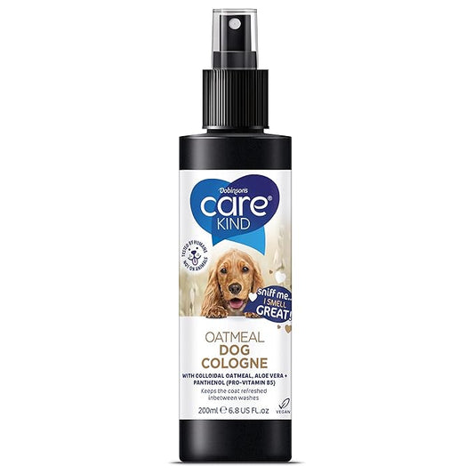 AREKIND Oatmeal Dog perfume - 6.8 Fl Oz dog spray with spray pump, Vegan dog cologne is a dog deodoriser spray. dog perfume spray dog deodorant use with our Oatmeal Dog Shampoo