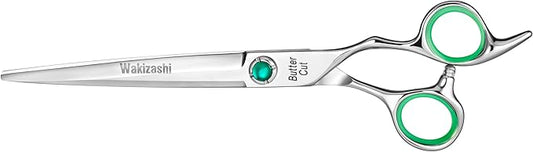 Geib Buttercut 8.5 inch Straight Dog Grooming Scissors, Wakizashi Professional Pet Grooming Stainless Steel Shears