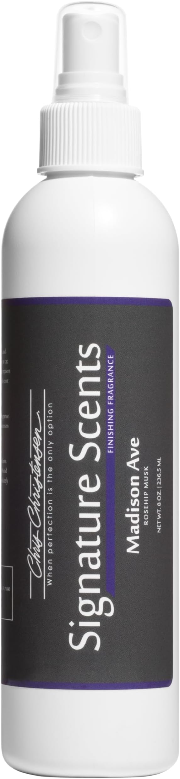 Chris Christensen Signature Scents Madison Ave, Grooming Pet Cologne, Groom Like a Professional, Long Lasting, Designer Fragrances, For Dogs and Cats, 8oz