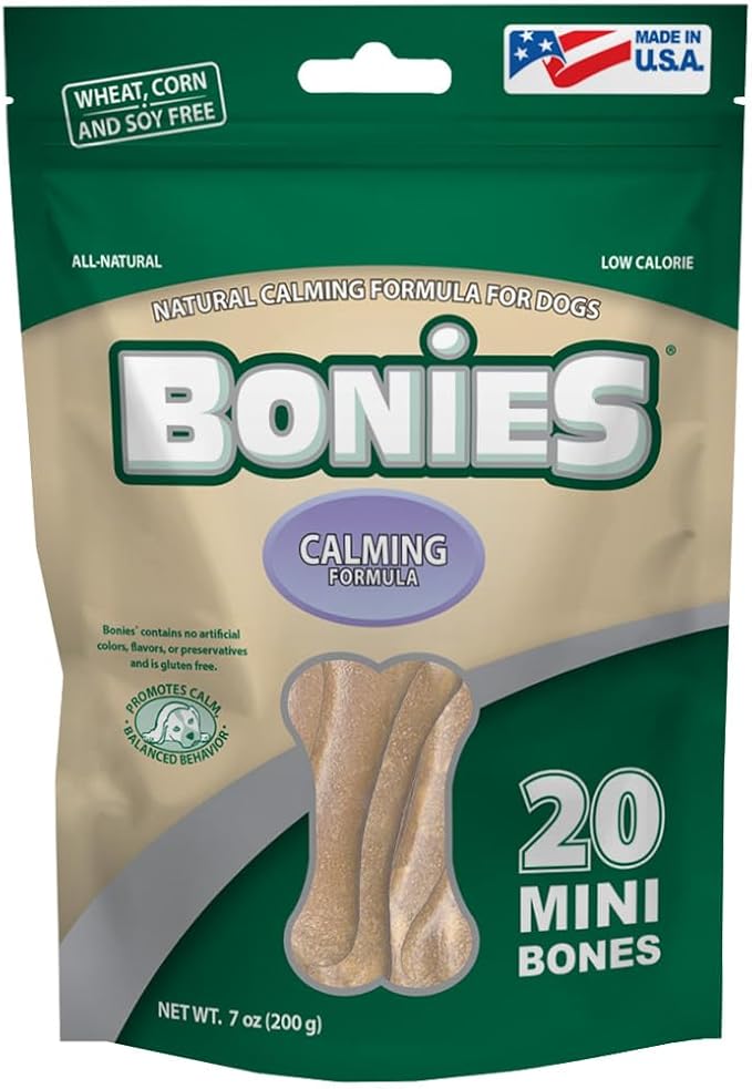 BONIES Natural Calming Multi-Pack MINI (20 Bones / 7 oz)