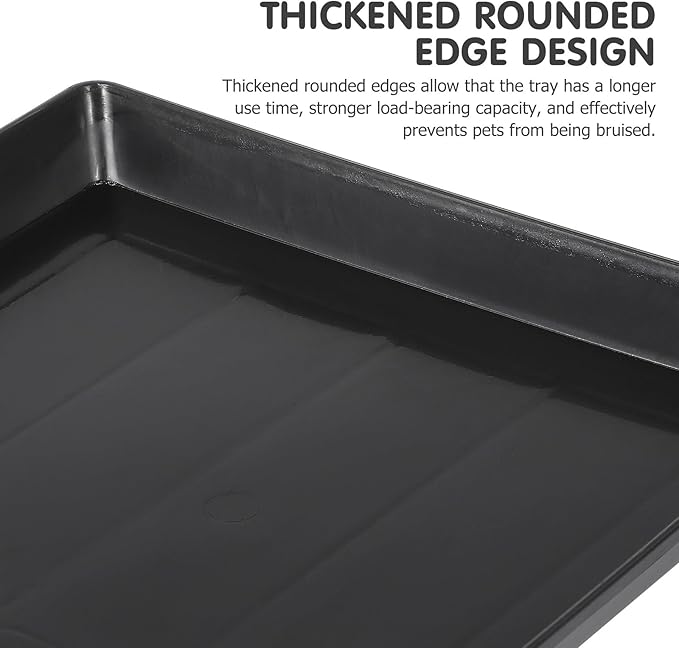 DOITOOL Dog Crate Tray Replacement：2PCS Crate Replacement Tray 17.2 Inch for Pet Cages, Crates, and Kennels for Dogs, Cats, Rabbits, Ferrets, and Critters