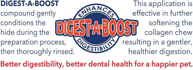 Pet Factory CareChewz Collagen 9" Rovers Dog Chew Treats - Natural Flavor, 6 Count/1 Pack