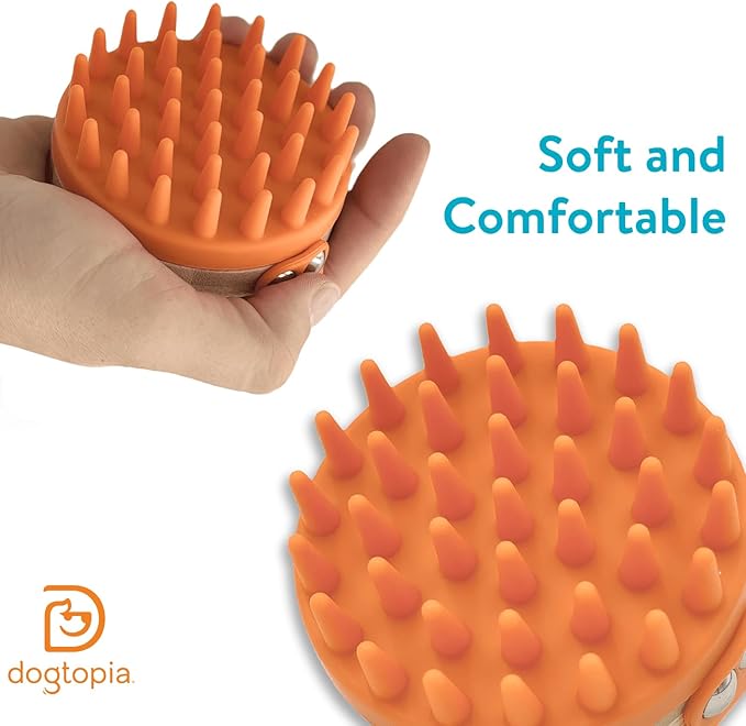 Dog Bath Travel Kit | Aloe & Oatmeal Shampoo & Conditioner | Pina Colada Deodorizer | Nose Balm | Bath Brush Bath Gift Set | Bath Sampler Grooming Kit