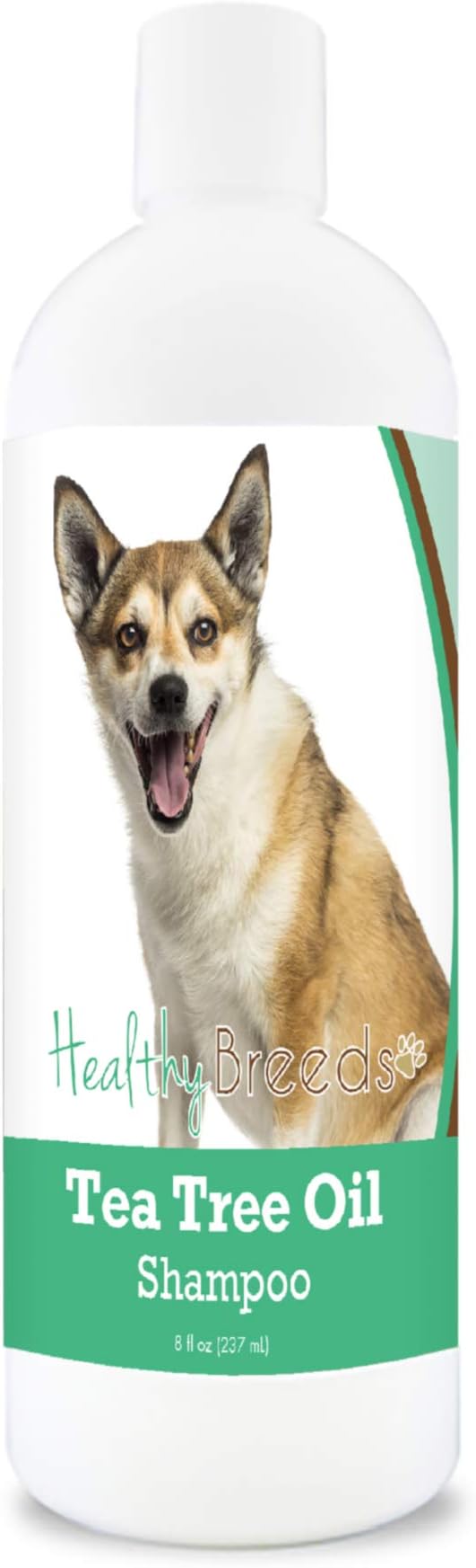 Healthy Breeds Norwegian Lundehund Tea Tree Oil Shampoo – Formulated for Dry, Irritated Skin – Reduce Dandruff – Wintergreen Scent – 8 oz