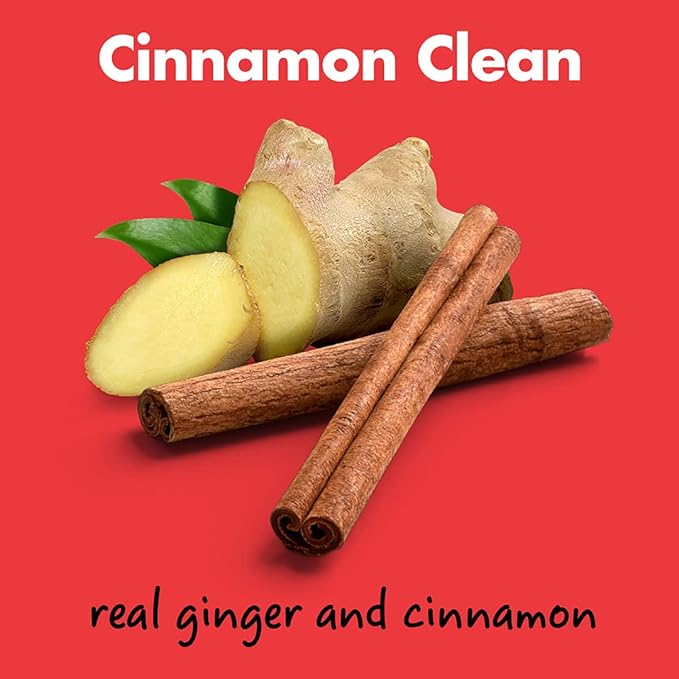Chewsday Large Cinnamon Clean Daily Dental Dog Chews, Made in The USA, Natural Highly-Digestible Oral Health Treats for Healthy Gums and Teeth - 14 Count