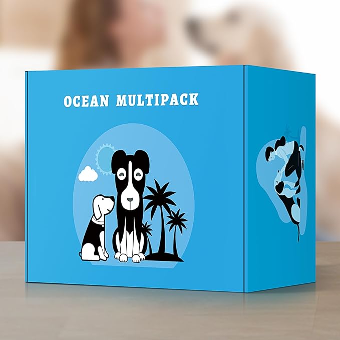 NEZIN Dog Chew Toys for Aggressive Chewers, 4 Pack Indestructible Dog Toys with Tough Nylon, Chew Toy Gift for Dogs of All Breed Sizes