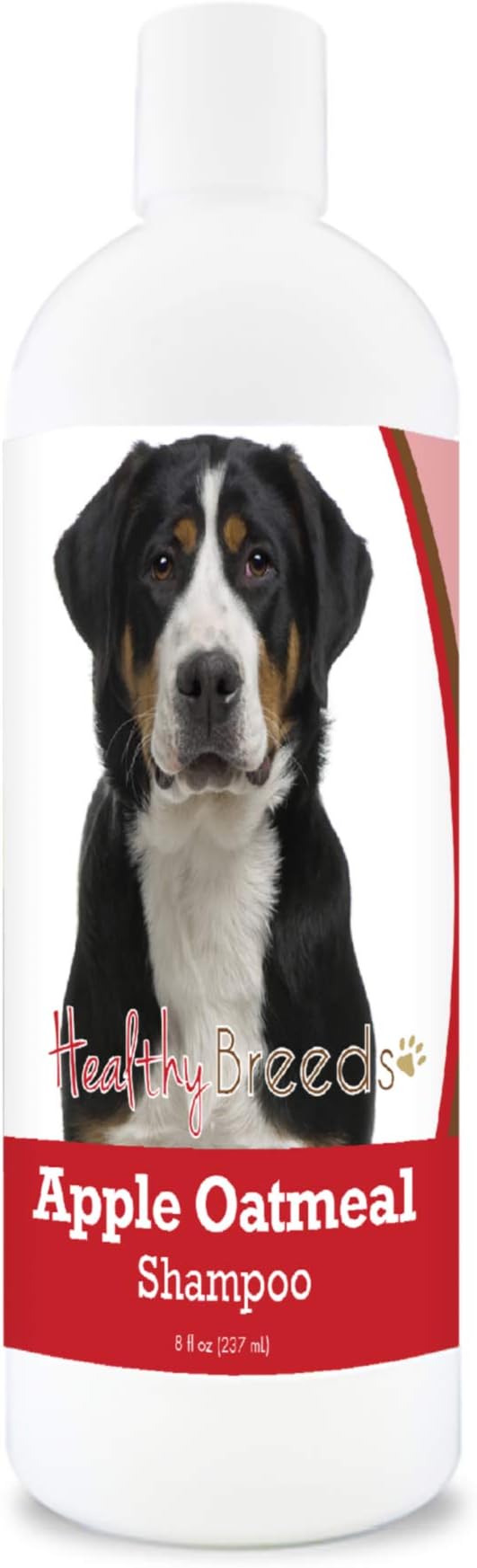 Healthy Breeds Greater Swiss Mountain Dog Apple Oatmeal Dog Shampoo - All Natural, Tearless & Hypoallergenic Cleanser & Conditioner - Best for Dry, Itchy or Irritated Skin - 8 oz