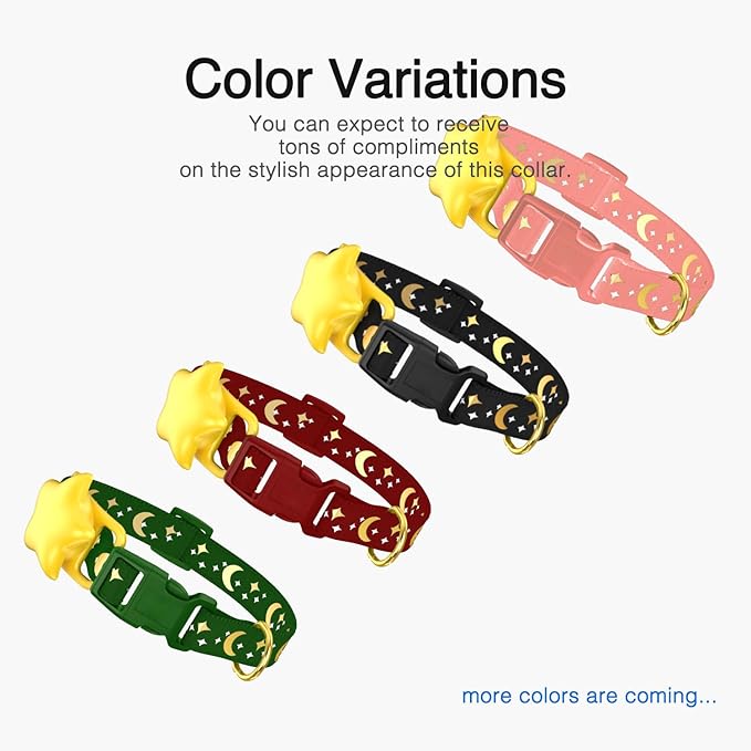 Airtag Dog Collar, Dog Collar for Large Dogs, Dog Collars for Medium Dogs, Dog Collars for Small Dogs with AirTag Holder Case, Dog GPS Tracker Collar (Black, Large)