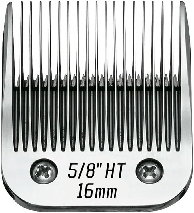 5/8HT（64930） Blade Dog Grooming Clipper Replacement Blades Compatible with Andis Dog Clippers,Detachable Stainless Steel Blade,Size-5/8 HT, Cut Length-5/8 Inch