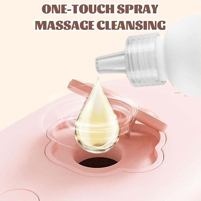 Cat Steam Brush for Shedding, Steam Brush for Indoor Cats, Water Brush, Cat Spray Mist Massaging Brush, Pet Hair Removal Brush, Suitable for Cats, Dogs and Rabbits, Cat Cleaning Brush