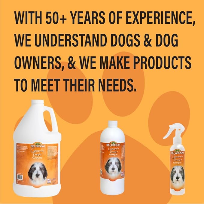 Bio-groom Groom'n Fresh Dog Cologne - Deodorizing Spray, Dog Bathing Supplies, Puppy Wash, Cat & Dog Grooming Supplies, Cruelty-Free, Made in USA, Dog Perfume - 8 fl oz 2-Pack