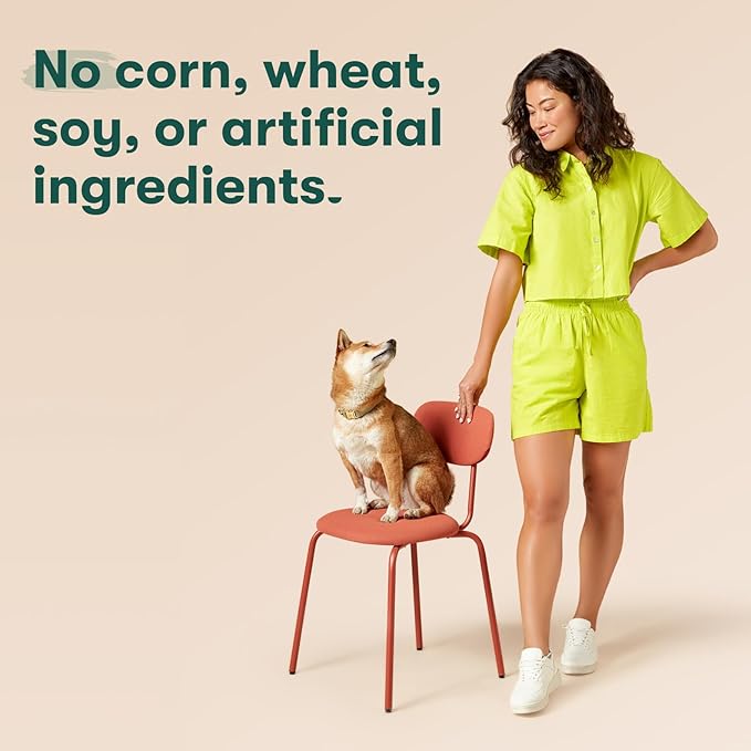 Jinx Tenders Chicken Jerky Dog Treats, All Natural Ingredients, Soft & Chewy, Low-Calorie, Slow-Smoked Chicken & Sweet Potato, No Fillers, 5oz, 6 Pack