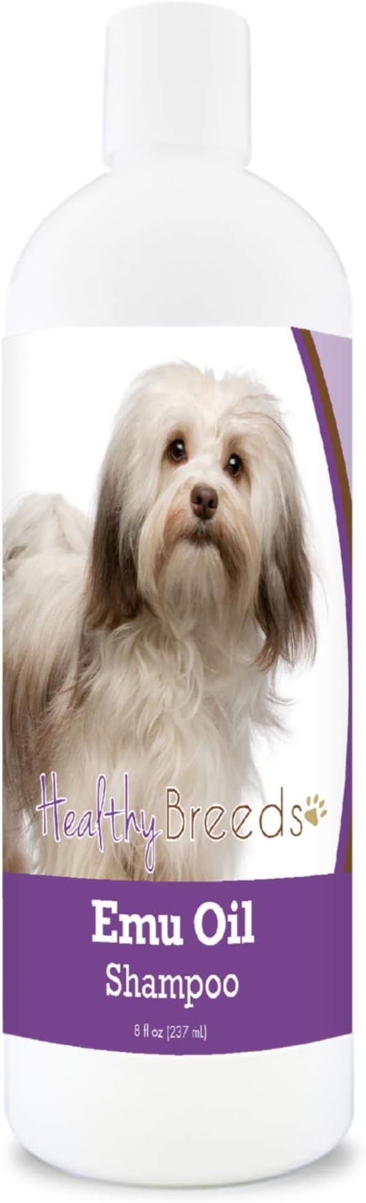 Healthy Breeds Havanese Emu Oil Shampoo - Gentle Cleanser That Provides Soothing Relief of Inflammation While Restoring Moisture Balance - Fruity Scent - 8 oz
