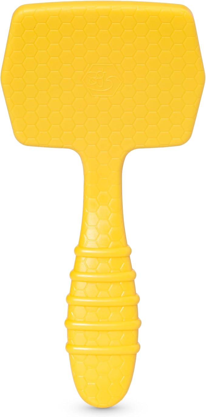 Burt’s Bees for Pets Small Slicker Brush for Dogs with Thick or Curly Hair with Handle Made from Recycled Plastics Collected from Coastal Communities | De-Shedding Dog Brush Removes Knots and Matting