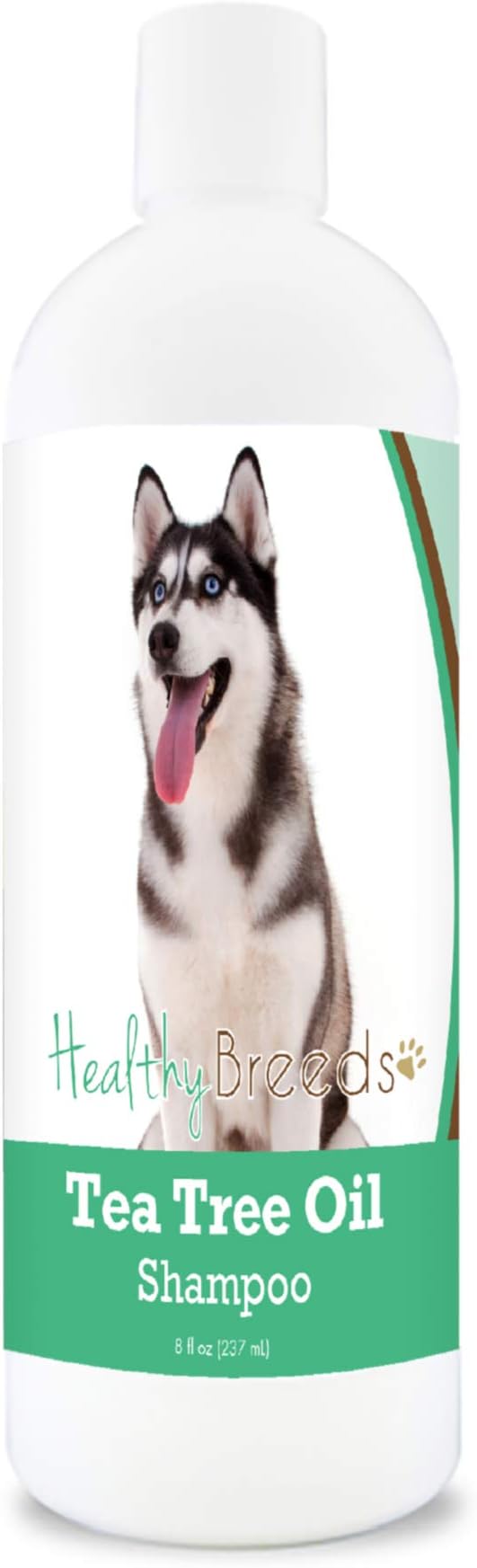 Healthy Breeds Siberian Husky Tea Tree Oil Shampoo – Formulated for Dry, Irritated Skin – Reduce Dandruff – Wintergreen Scent – 8 oz