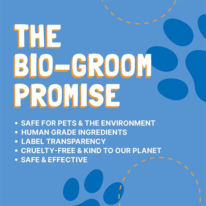 Bio-Groom Protein Lanolin Dog Shampoo - Tear-Free Pet Shampoo, Dog Bathing Supplies, Puppy Wash, Cat & Dog Grooming Supplies, Cruelty-Free, Made in USA, Tearless Dog Products - 1 Gallon