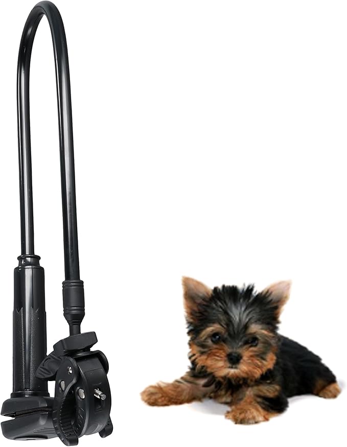 Leadigol Pet Hair Dryer Holder,Pet Grooming Table Hair Dryer Stand Holder with Clips,360 Degrees Rotatable Hair Drye Holder Adjustable for Dogs and Cats