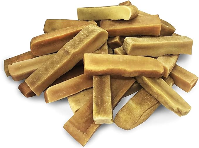 EcoKind Himalayan Gold Yak Cheese Dog Chew for Small Dogs, Healthy Dog Treats, Odorless, Long Lasting Dog Bones for Dogs, Rawhide Free, Made in The Himalayans, Small (Pack of 8)