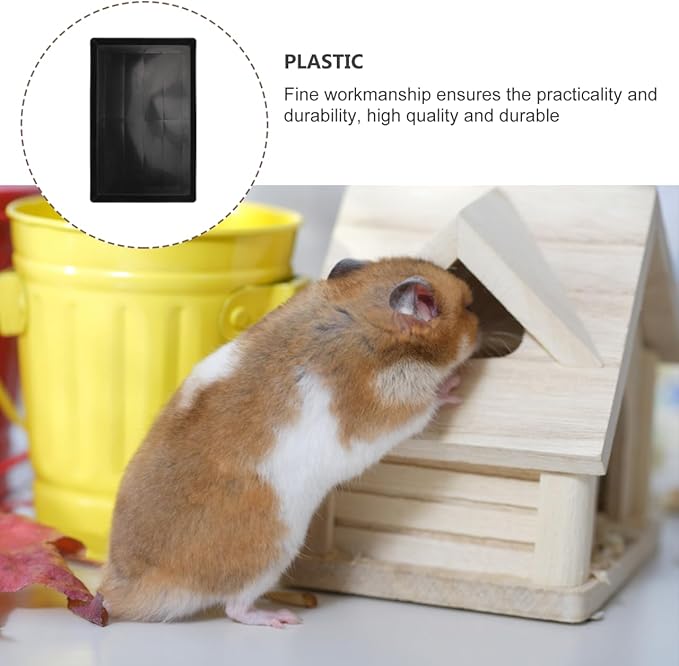 Dog Crate Pan, Plastic Pet Cage Base Tray, Leakproof Replacement Bedpan, Odor Resistant, Hygienic and Safe