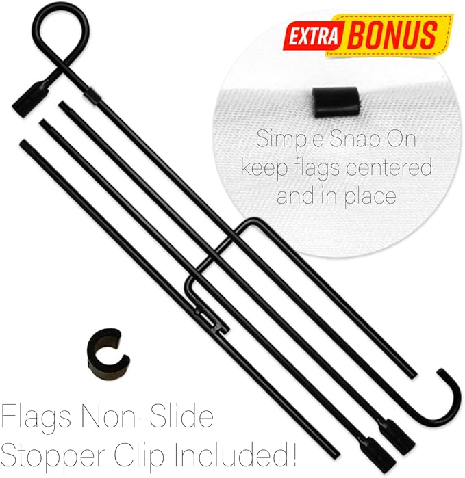 Breeze Decor Patriotic Red Golden Retriever Garden House Flag-Kit Dog Puppy Spoiled Paw Canine Fur Pet Nature Farm Animal Creature Decoration Banner Small Yard Gift Double-Sided, Made in USA