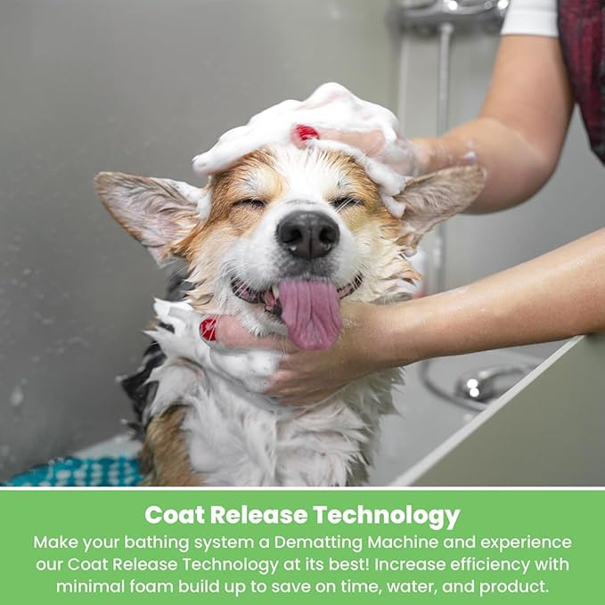 Best Shot Ultra Wash Too Shampoo with Pet Coat Release Technology, Coat and Skincare Product for Dogs and Cats, Quick-Rinsing, 1 Gallon