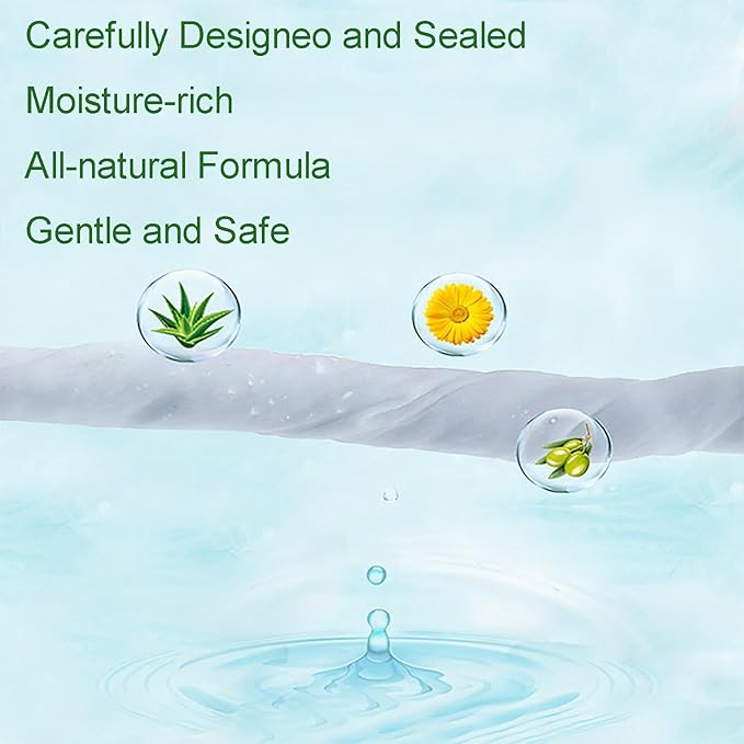 E I F E R 30-Pack Pet Cleaning Glove Wipes, Disposable Dog Bathing & Deodorizing Wipes, Cat Grooming Wipes, Dry Shampoo Pet Wipes, Plant-Based Formula, Non-Woven Fabric, Individually Wrapped