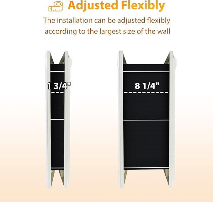 MESTYL Dog Playpen, 40" Height 16 Panels Outdoor/Indoor Pet Play Pen and Dog Door for Wall, Pet Door, Easy to Install