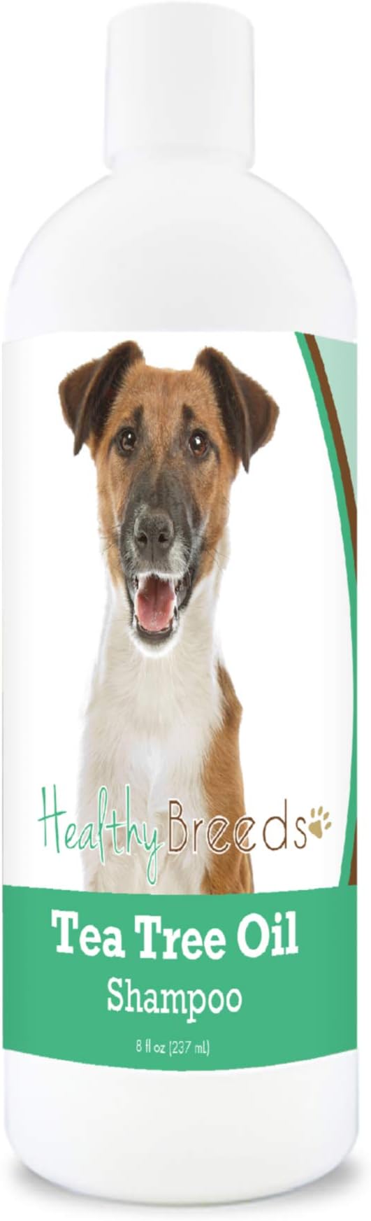 Healthy Breeds Smooth Fox Terrier Tea Tree Oil Shampoo – Formulated for Dry, Irritated Skin – Reduce Dandruff – Wintergreen Scent – 8 oz