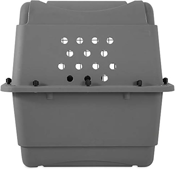 Petmate Sky Kennel - For Air and Travel, Airline Approved Dog Crate for Pets up 15-30 lbs, Heavy Duty Dog Kennel, Made in the USA- 28 Inches