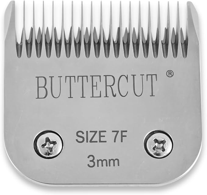 Geib Buttercut 8 Pack Dog Clipper Blades – Grooming Kit – Carbonized Steel Construction, Long-Lasting Durable Blades