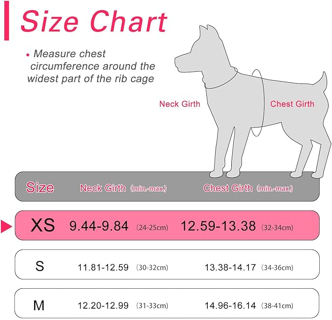 Dog Harness for Small Dogs, Small Dog Harness and Leash Set, Honeycomb Grid, Reflective Lightweight Harness & Anti-Twist Pet Lead,Dog Harness(Multi Color, Size: XS-S-M) (XS, Rose red)