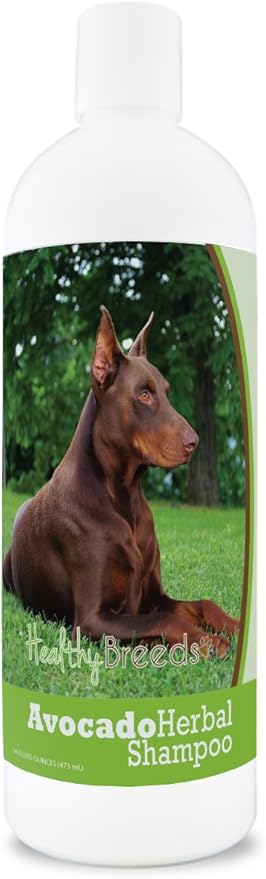 Healthy Breeds Doberman Pinscher Avocado Herbal Dog Shampoo 16 oz