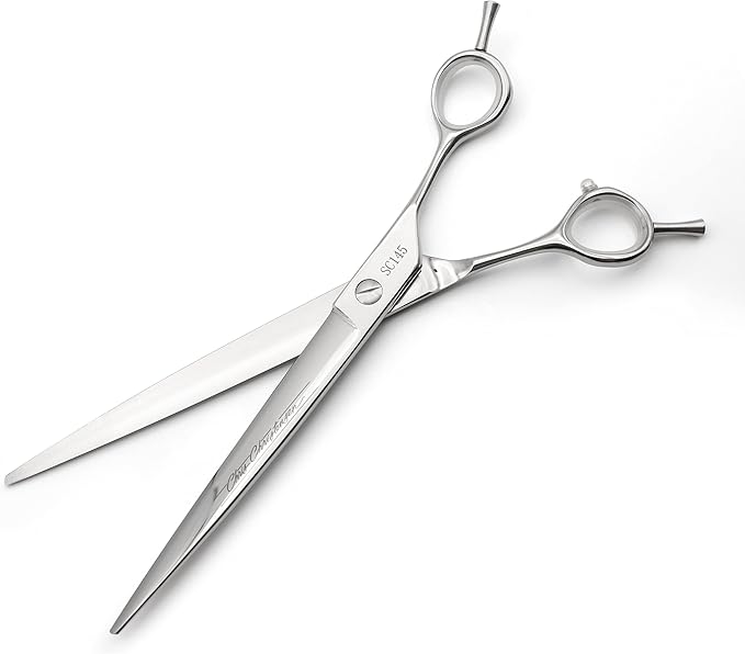Chris Christensen Classic Series Grooming Shears, 8 in Straight Shear, Groom Like a Professional, Any Skill Level, Made From 440C Japanese Steel