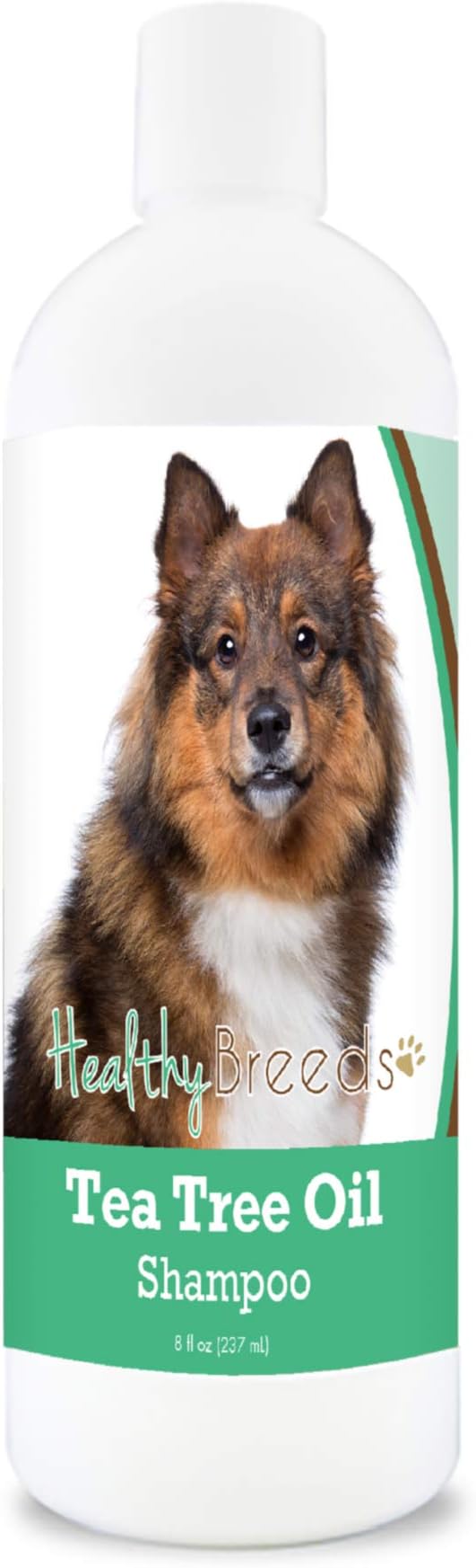 Healthy Breeds Eurasier Tea Tree Oil Shampoo – Formulated for Dry, Irritated Skin – Reduce Dandruff – Wintergreen Scent – 8 oz
