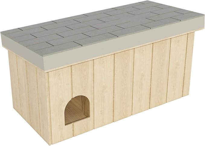 DIY Medium Dog House Plans - Build Your Own Outdoor Pet Shelter Kennel