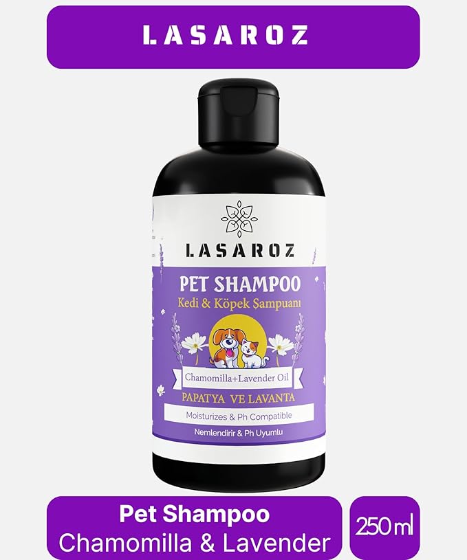 Shampoo for Pet Dog Cat | Anti-Hair Loss Lavender and Daisy Flavored Pet Shampoo