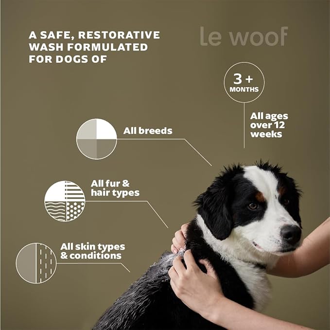 Tea Tree & Aloe Dog Shampoo 4oz: Certified Organic, Natural Shampoo Cleans & Conditions, Relief for Itchy Skin