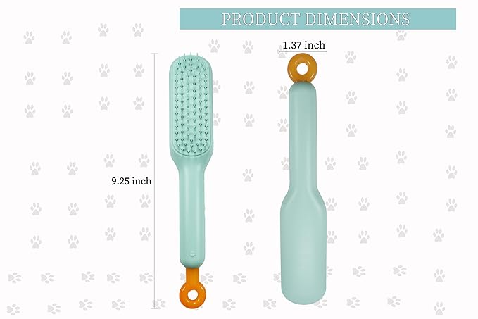 Cloud Shape Small Dog Grooming Brush and Stretchable Puppy Brush