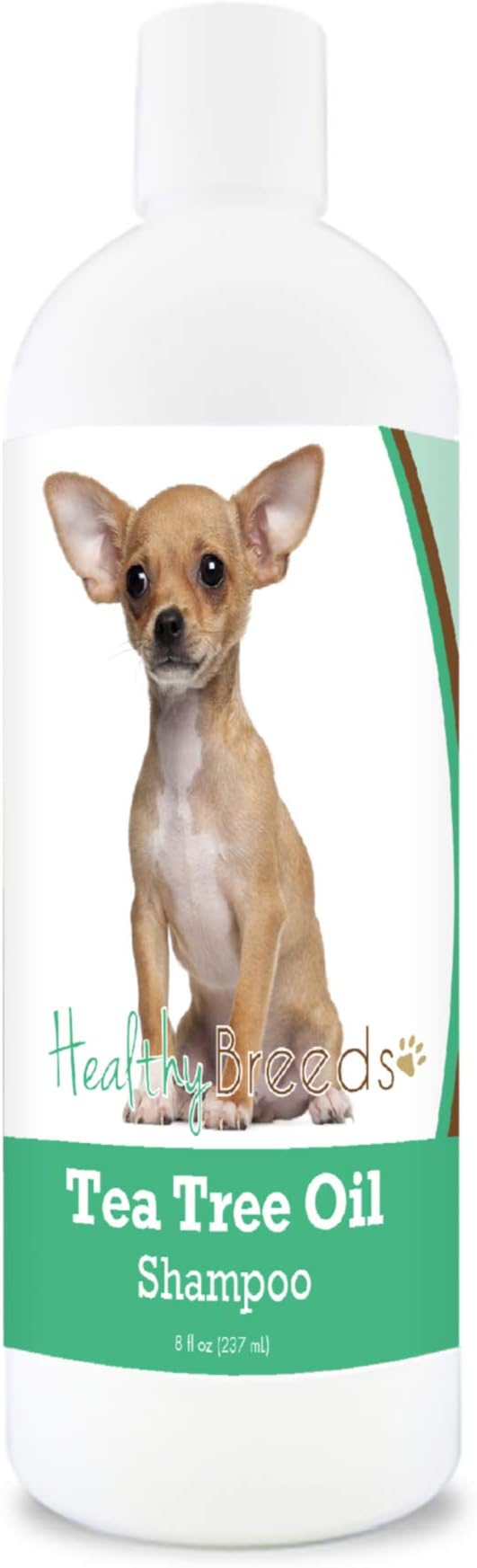 Healthy Breeds Chihuahua Tea Tree Oil Shampoo – Formulated for Dry, Irritated Skin – Reduce Dandruff – Wintergreen Scent – 8 oz