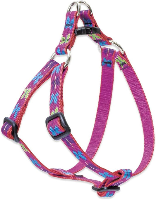 LupinePet Originals 1/2" Wing It 12-18" Step In Harness for Small Dogs