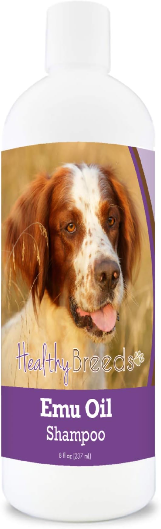 Healthy Breeds Irish Red and White Setter Emu Oil Shampoo 8 oz