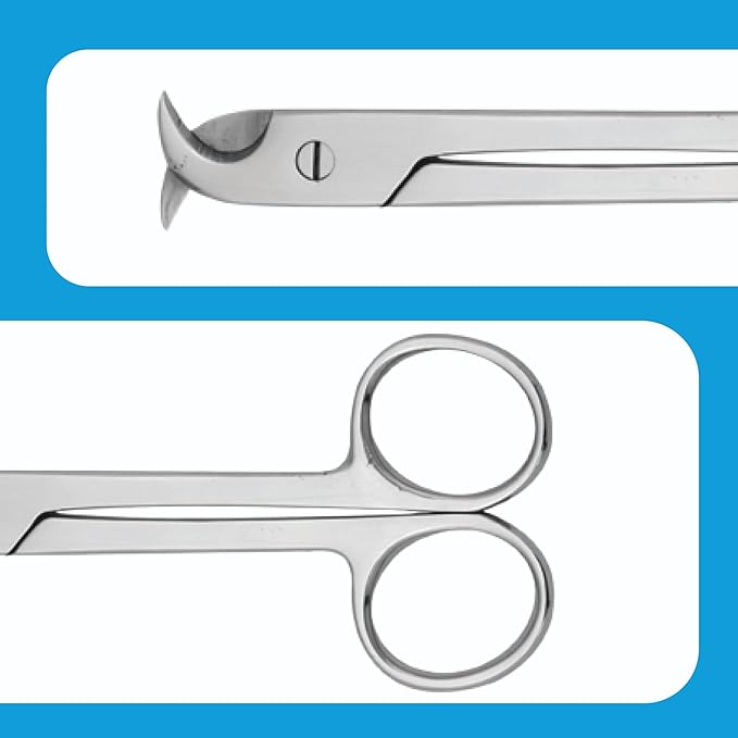 4.5" Dog Nail Scissors – Stainless Steel Clippers and Trimmers for Pets | Professional Grooming Tool for Precise and Safe Nail Trimming